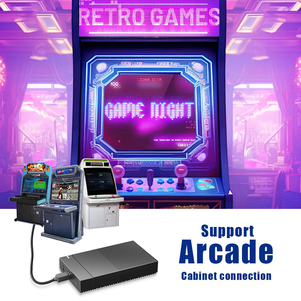 12tb 5IN1 HDD support Arcade cabinet connection