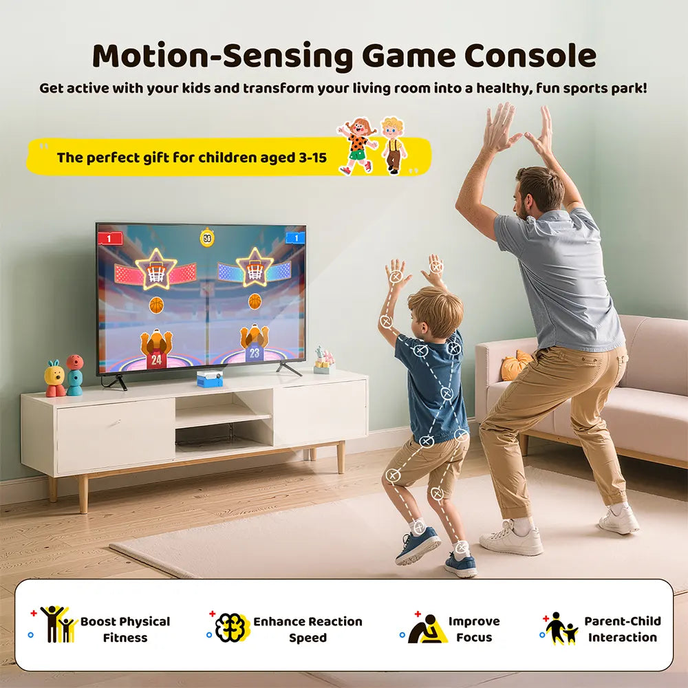 KINHANK MotionX Family Motion Gaming Console with 40+ Games KINHANK MotionX Family Motion Gaming Console with 40+ Games
