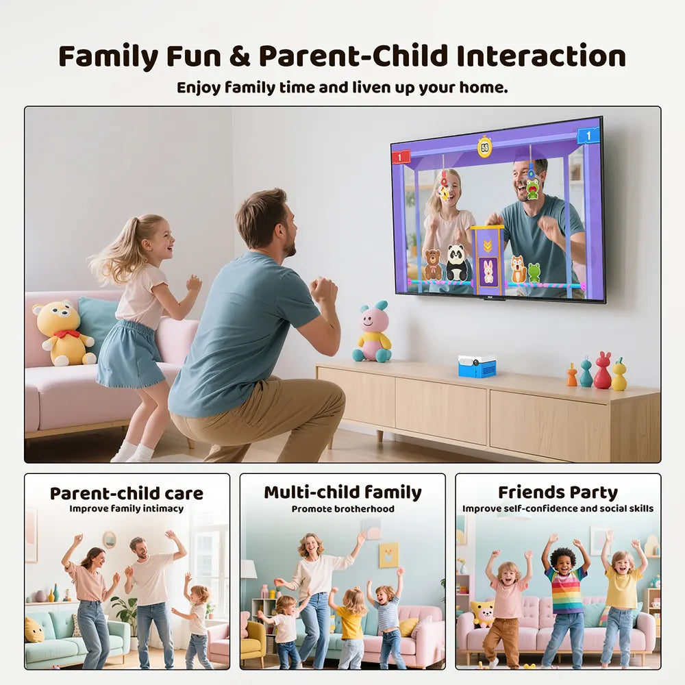 KINHANK MotionX - Motion Sensing Game Console for Kids&Families with 41 Games Ongoing Updates – No Subscription Required, Plug&Play, Compatible with TV/PC, Perfect for Game Nights, Parties & Gifts KINHANK MotionX - Motion Sensing Game Console for Kids&Families with 41 Games Ongoing Updates – No Subscription Required, Plug&Play, Compatible with TV/PC, Perfect for Game Nights, Parties & Gifts