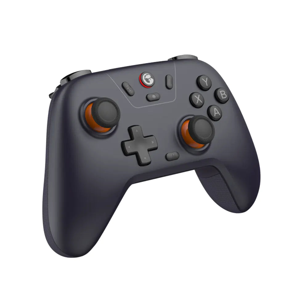 Deep Purple Gamesir Nova Lite gaming controller with orange accents on a white background