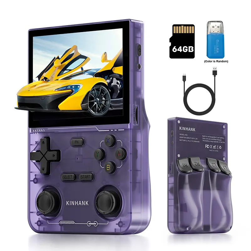 K36 Retro Handheld Game Console - Kinhank K36 Retro Handheld Game Console - Kinhank