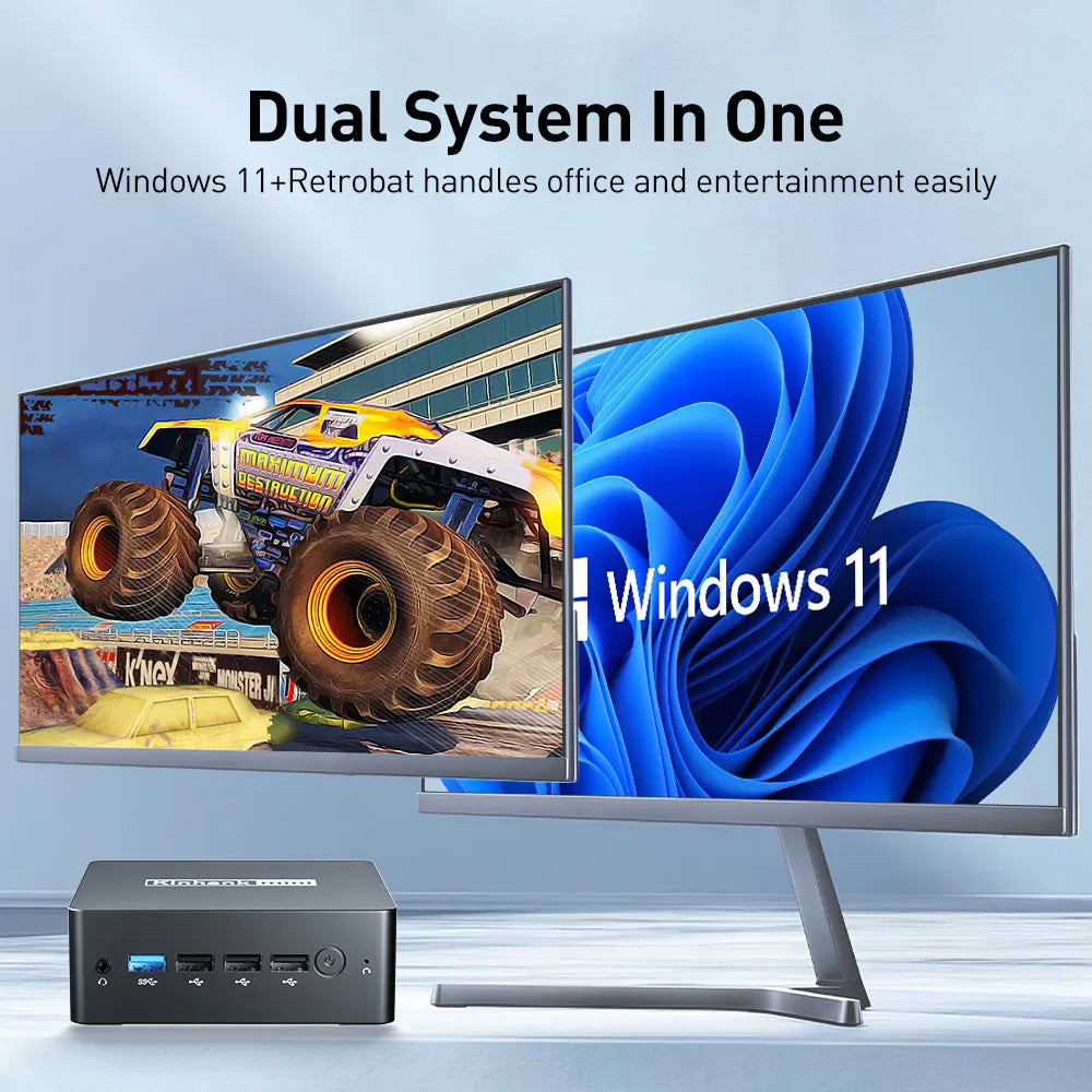 Super Console MP100 - Dual system in one
