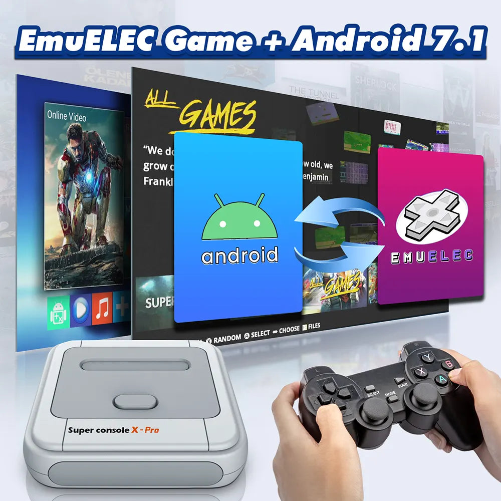 Super Console X Pro | Console With Built-In Games - Kinhank Super Console X Pro | Console With Built-In Games - Kinhank