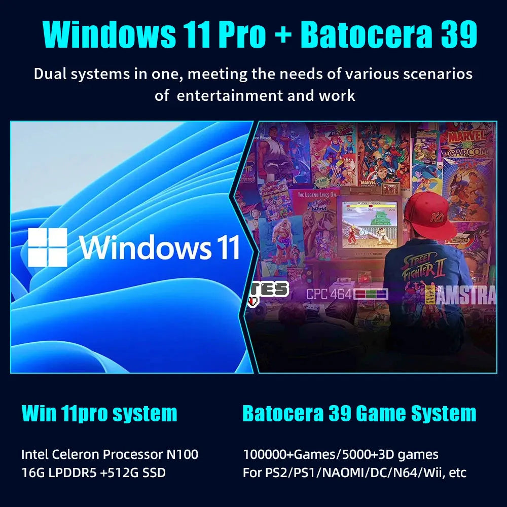 Mini PC Super Console KP100 (16GB+512GB) - Main Image