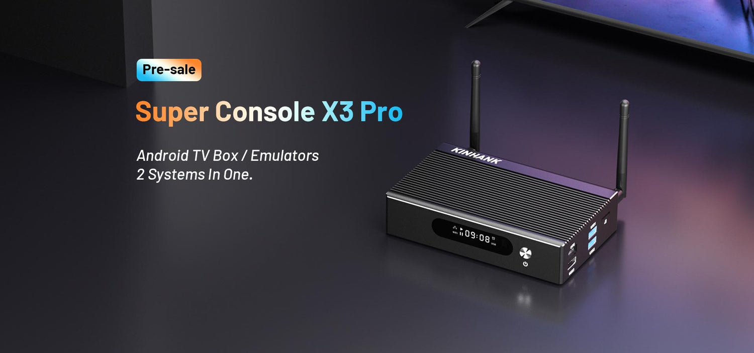 X3 Pro Game Console Banner