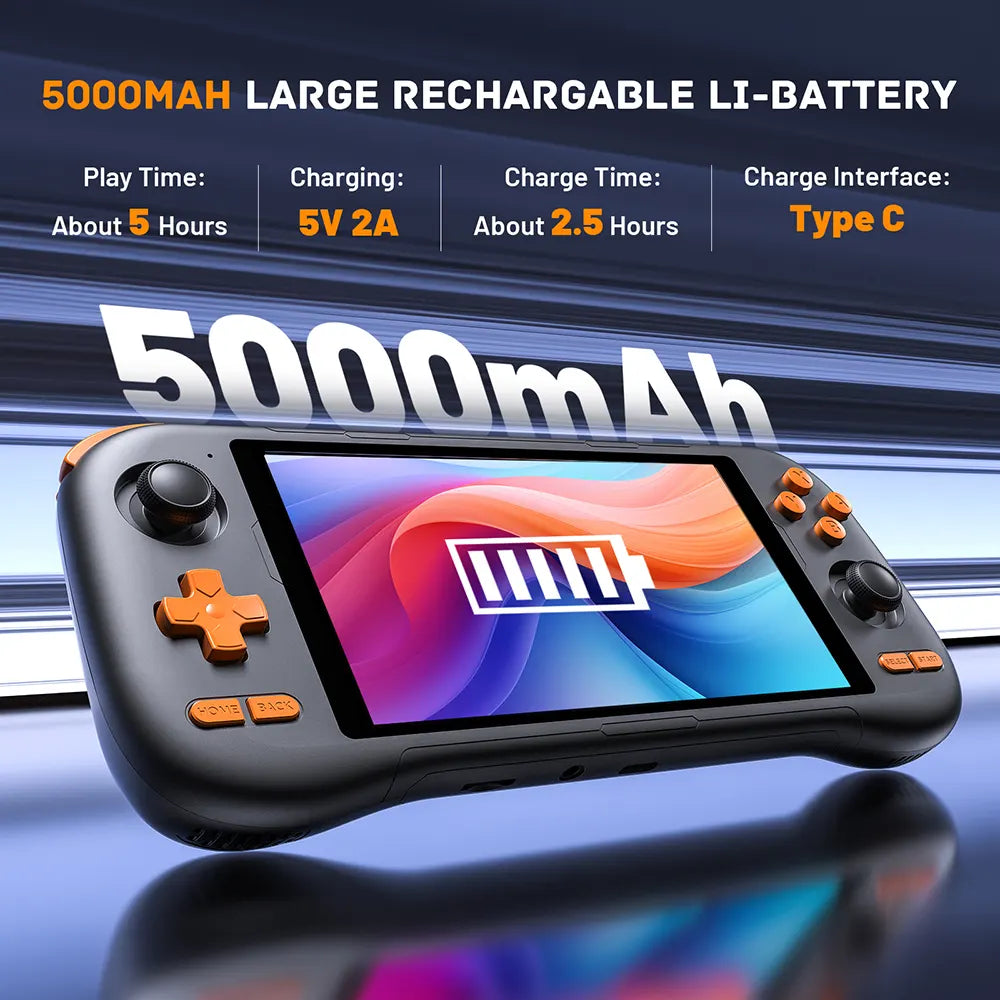 K56 Handheld game console -5000mAh battery