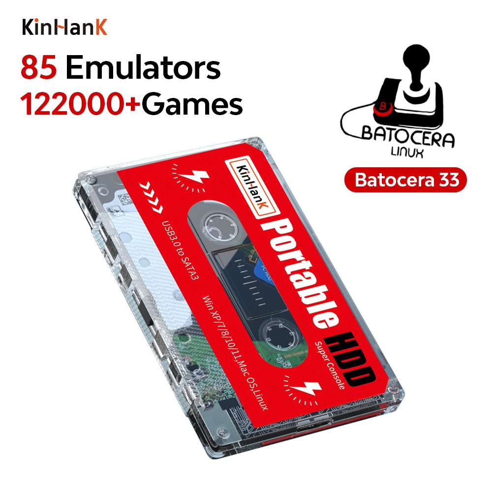 2TB Hard Disk Drive - kinhank-retrogame